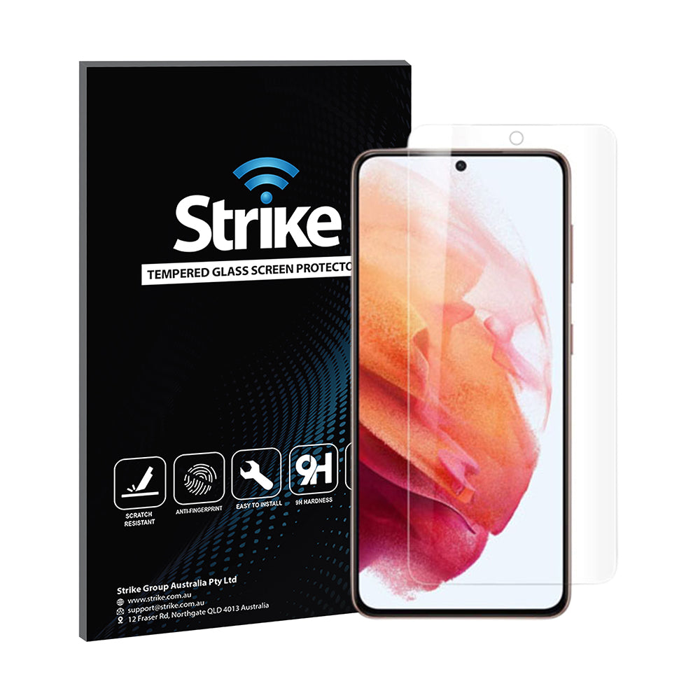 Samsung Galaxy S21 Tempered Glass Screen Protector Strike