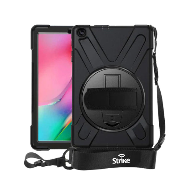 Samsung Galaxy Tab A 10.1" (2019) Rugged Case with Hand Strap and Lanyard