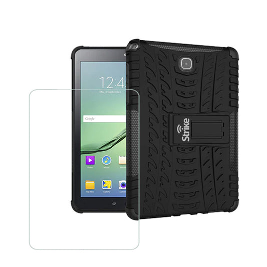 Samsung Galaxy Tab S2 9.7 Strike Rugged Cases with Tempered Glass Screen Protector