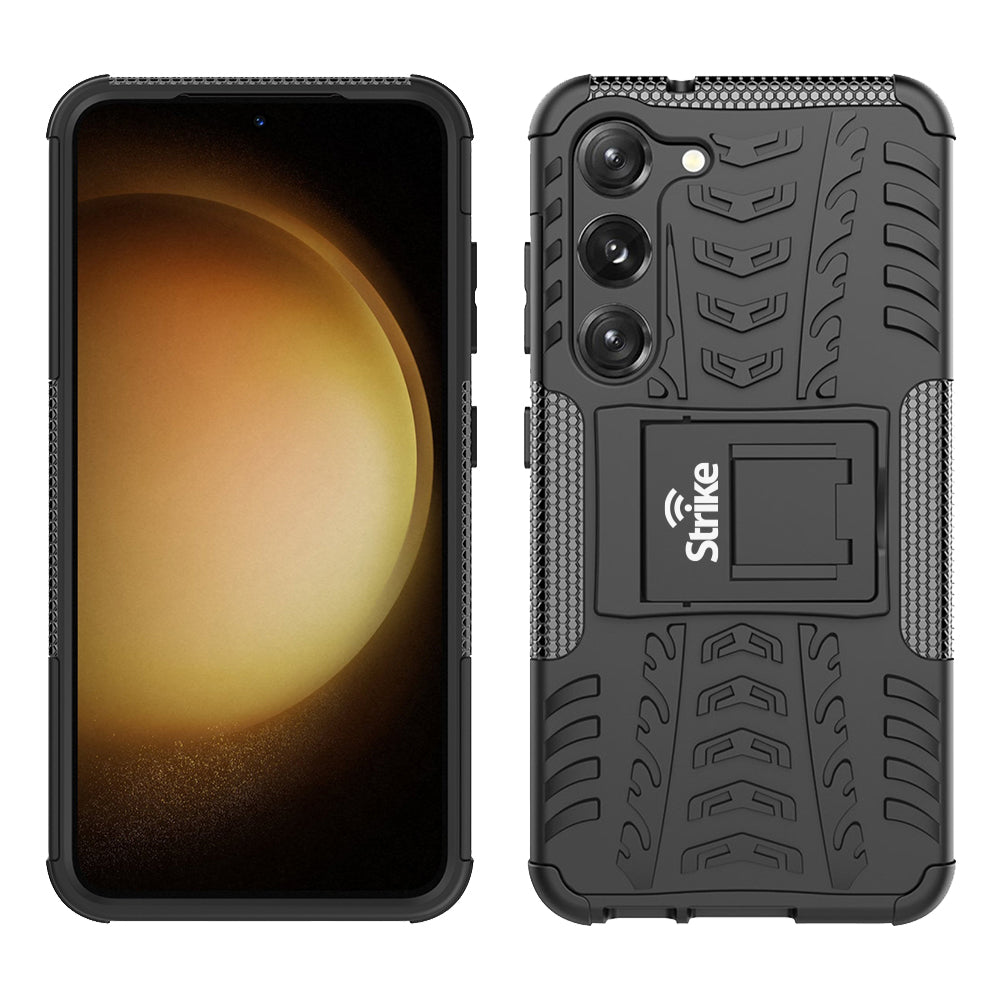 Strike Rugged Case for Samsung Galaxy S23+ (Black)