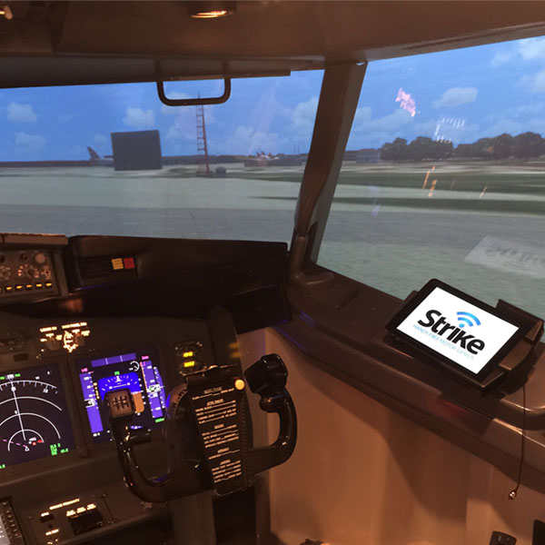 Tablet-Mounted-inside-the-cockpit-aviation-mounts-from-Strike