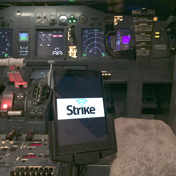 Tablet-pedestal-mount-in-the-cockpit-by-strike-alpha