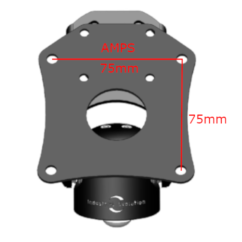 Industrial Evolution InDash Mount for Ford Courier (2004)
