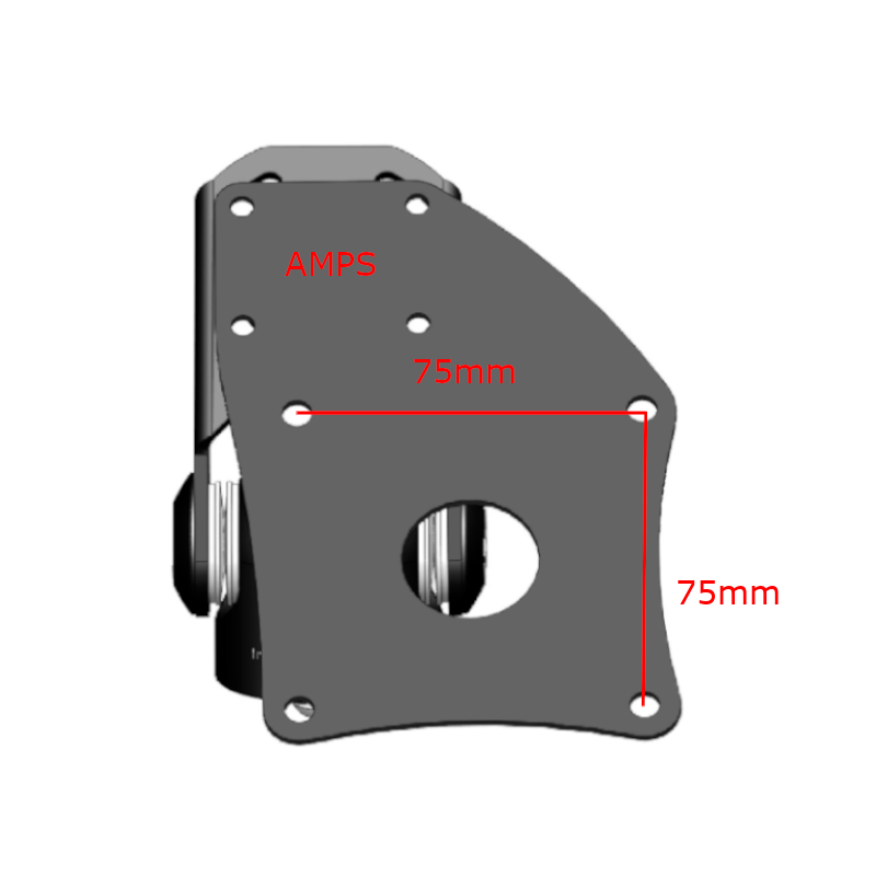 Industrial Evolution InDash Mount for Toyota Hilux (2014-15)