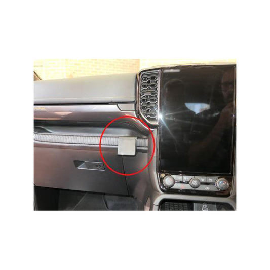 ClicOn No Holes Angled Dash Mount for Ford Ranger (22-26) Next Gen