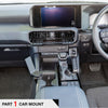ClicOn No Holes Console Dash Mount for Toyota Prado (24-25)