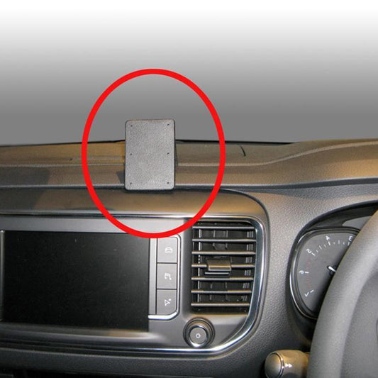 ClicOn No Holes Centre Dash Mount for Peugeot Expert (17-24) & Citroen Dispatch (17-24)