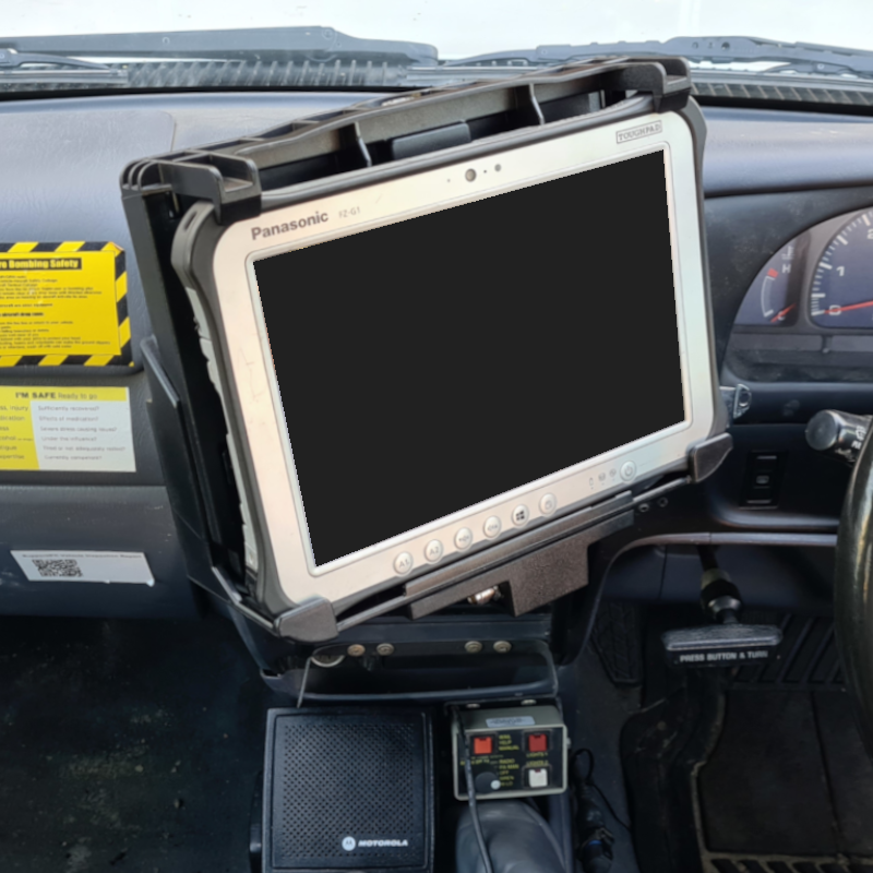 Industrial Evolution InDash Mount for Toyota Hilux (1997-04)