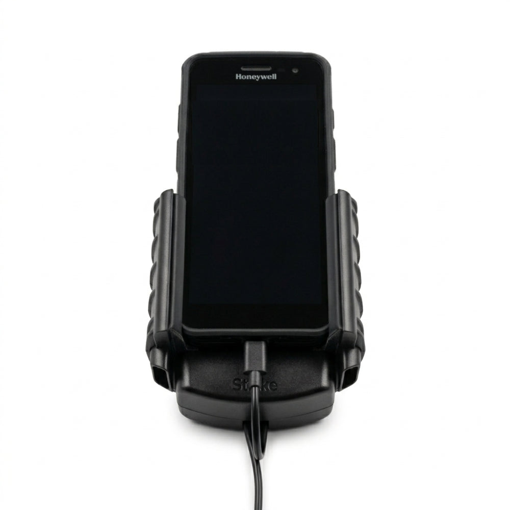 Honeywell CT37 Car Cradle for Rubber Boot (Manual USB-C Plug-In) (Hardwired Install)
