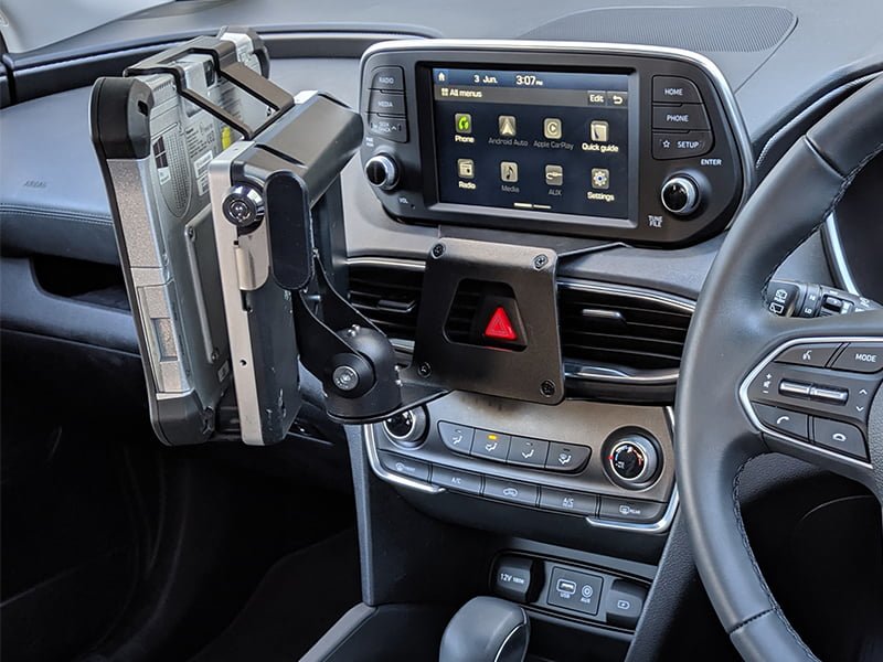 Industrial Evolution InDash Mount for Hyundai Santa Fe (2019+)