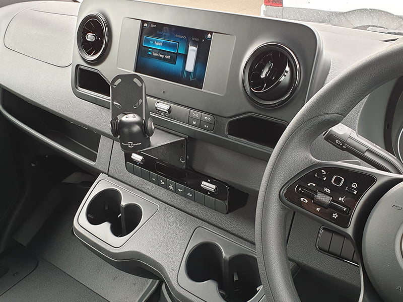 Industrial Evolution InDash Mount for Mercedes-Benz Sprinter (2018+)