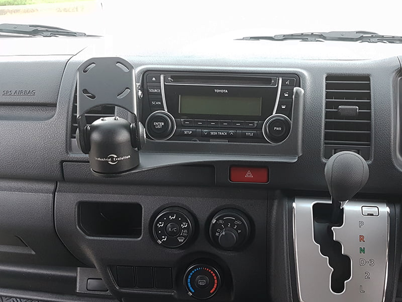 Industrial Evolution InDash Mount for Toyota HiAce (2005-18) - Right Hand Drive