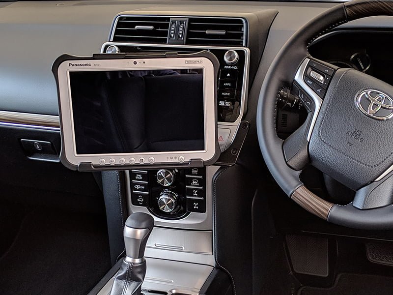 Industrial Evolution InDash Mount for Toyota Prado (2018+)