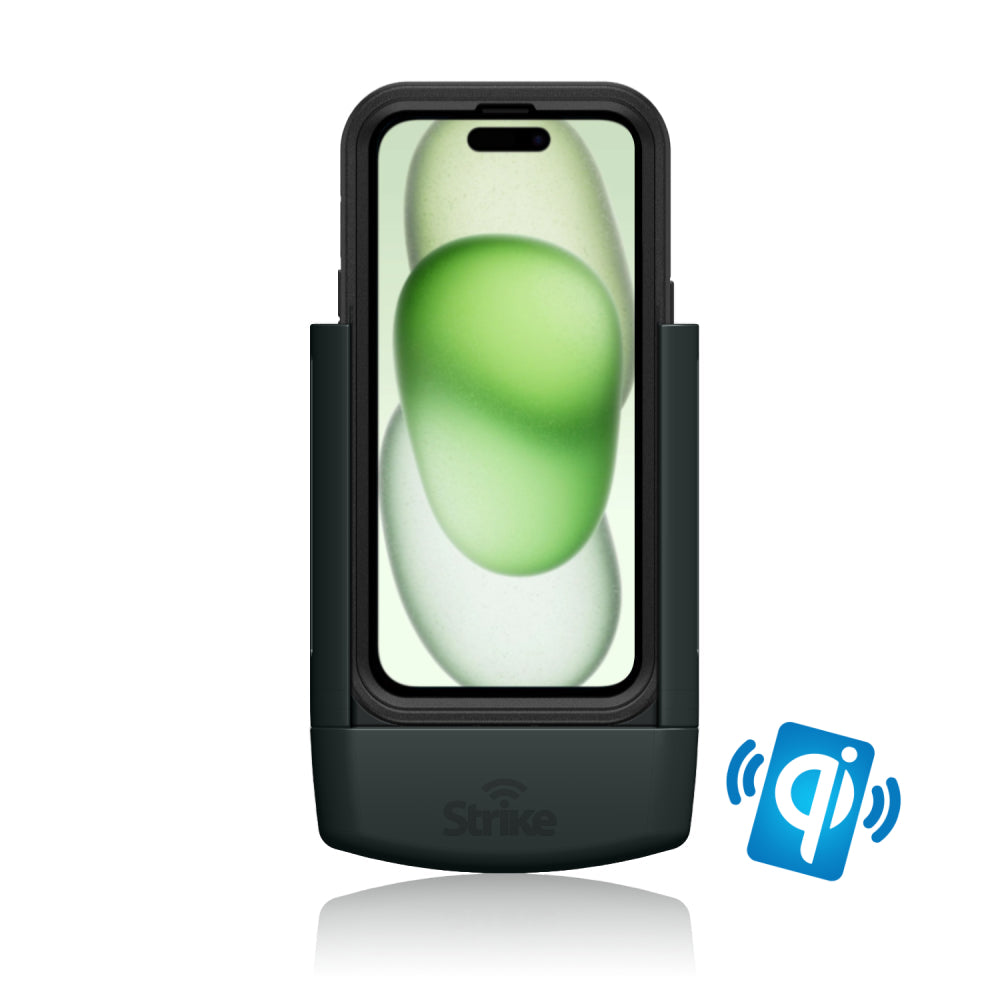 iPhone 15 Plus Wireless Charging Car Mount for OtterBox Defender