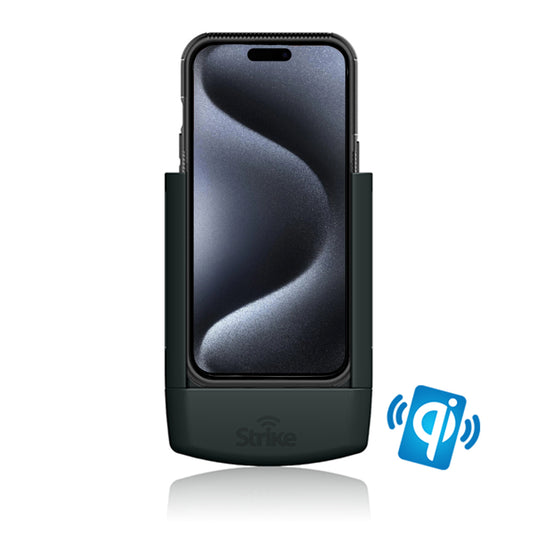 iPhone 15 Pro Wireless Charging Car Phone Holder for Strike Rugged Case