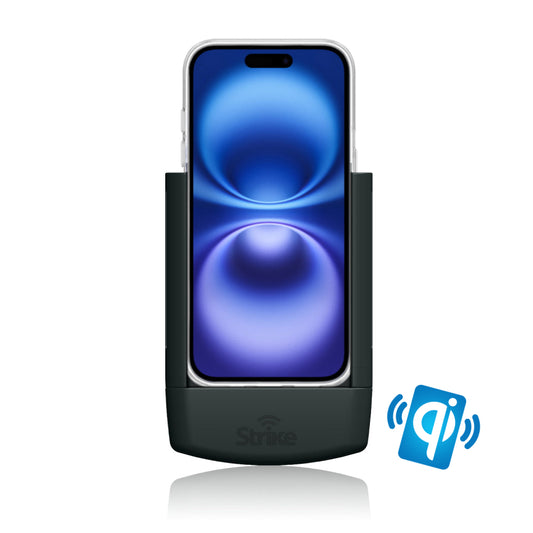iPhone 16 Wireless Charging Car Phone Holder with Strike Case DIY