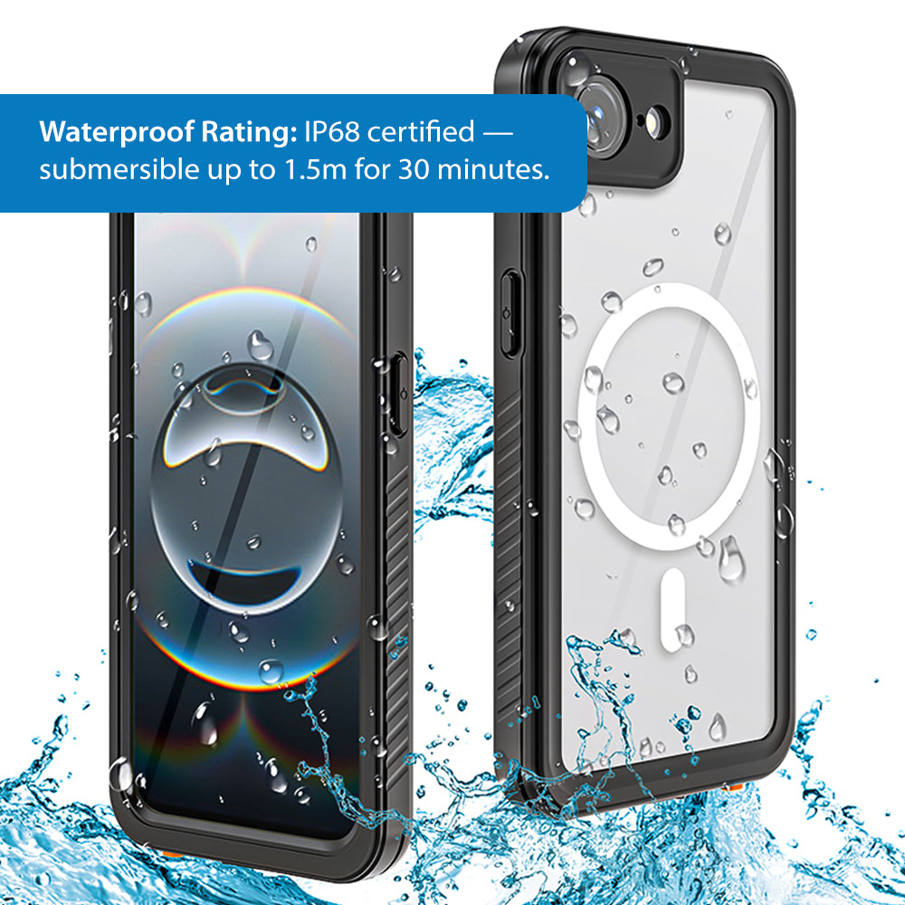 Strike Waterproof Case for Apple iPhone 16e (Black)