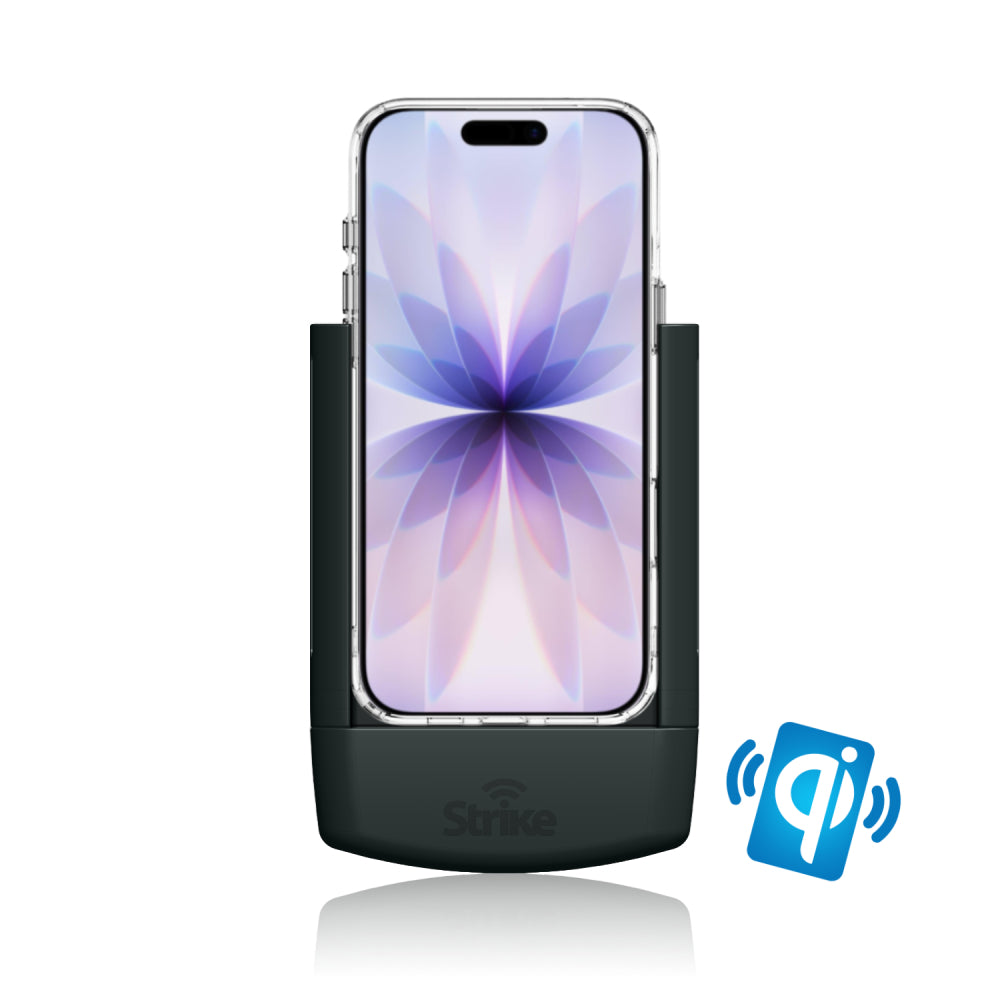 iPhone 17 Wireless Charging Car Cradle Head with Strike Case