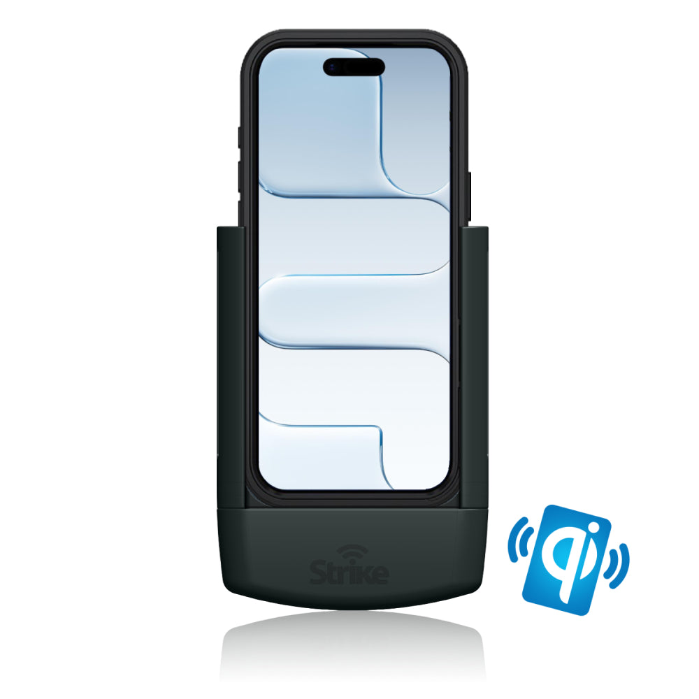 iPhone Air Wireless Charging Car Phone Holder for Strike Rugged Case (Hardwired Install)