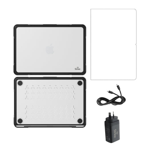 Strike Protection & Power Bundle (Black) for MacBook Neo
