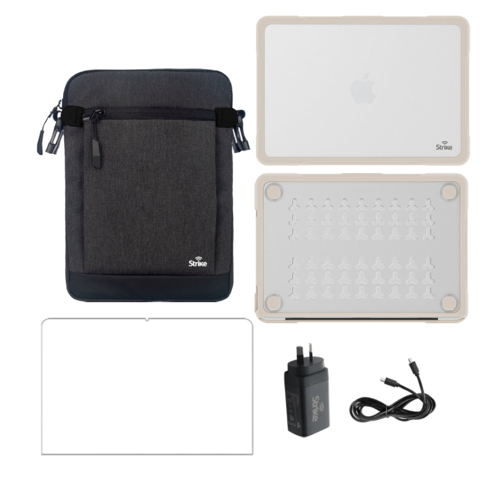 Strike Ultimate Education Bundle (Beige) for MacBook Neo