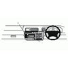 ClicOn No Holes Angled Dash Mount for Toyota Land Cruiser HG 80 (95-98)