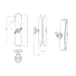 RAM Long Socket Arm for 1.5" Balls (RAM-201U-D)