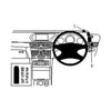 ClicOn No Holes Right Hand Dash Mount for Mercedes Benz E-Class Sedan (09-16)