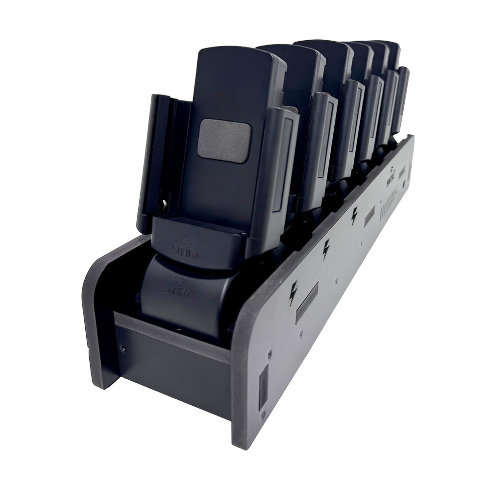 Strike 6-Port Multi-Charging Dock for Motorola Solutions WAVE PTX TLK 110 Two-Way Radio