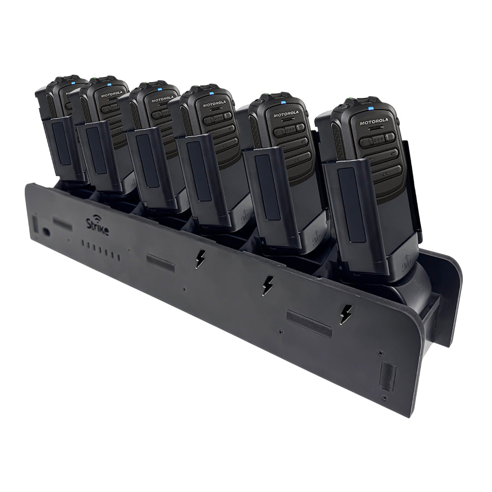 Strike 6-Port Multi-Charging Dock for Motorola Solutions WM500