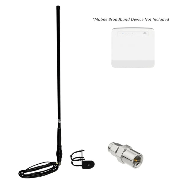 Optus Huawei E5186 Router Patch Lead Antenna Signal Booster Kit