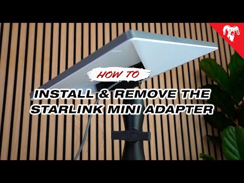 Installation & Removal | RAM® Ball Adapter for Starlink Mini