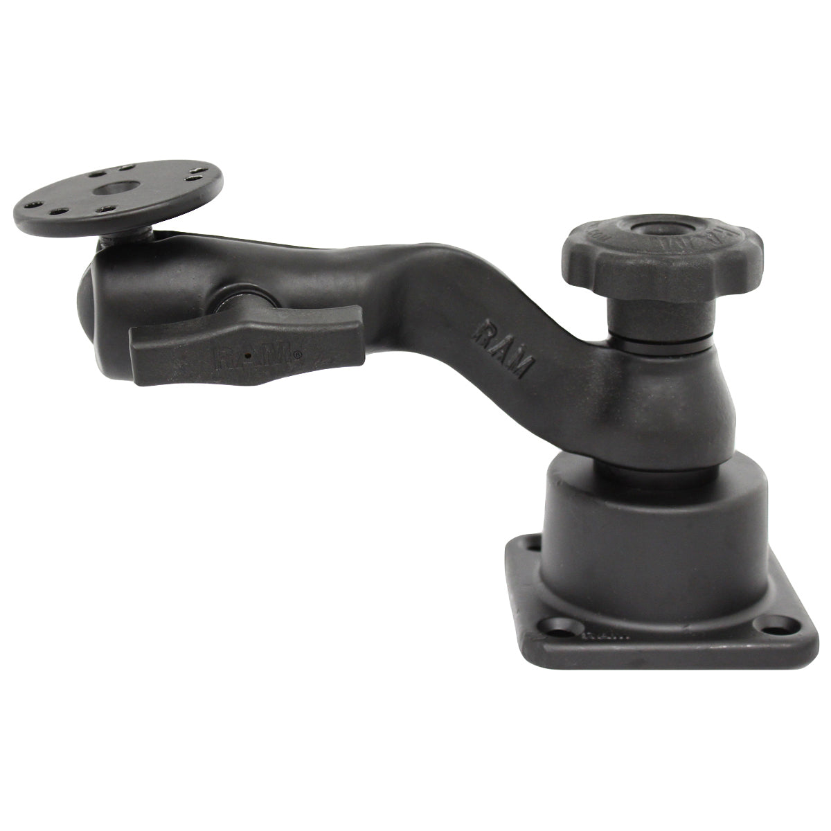 RAM® Horizontal 6" Swing Arm Mount with Fixed Ball & Socket Joint (RAM-109H-3BU)