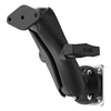 RAM® Dashboard Mount with Backing Plate & Diamond Plate - C Size Medium (RAM-138-225B2U)
