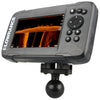 RAM® Ball Adapter for Lowrance Eagle 4 & 5, Hook² & Reveal - C Size (RAM-202-LO12)
