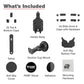 RAM® Quick-Grip™ Pro Phone Mount with Twist-Lock™ Suction Cup - Medium (RAM-B-166-PD5U)