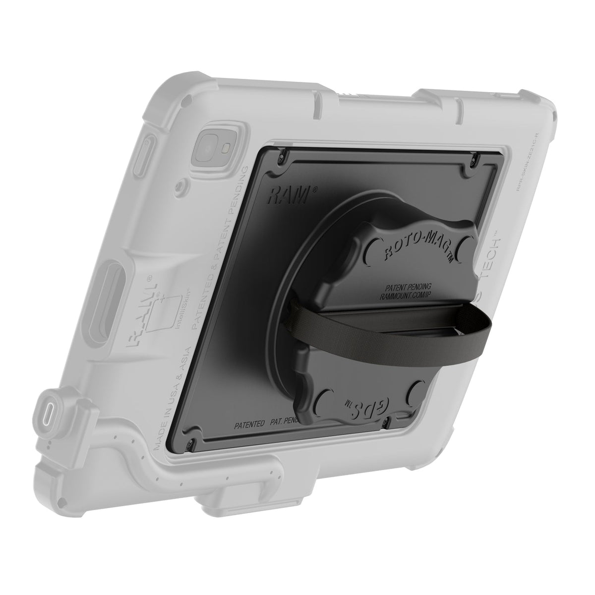 GDS® Roto-Mag™ 3-in-1 Grip Handle Accessory for Zebra ET4x 10” Tablet (RAM-GDS-ROTO2-ZE21U)