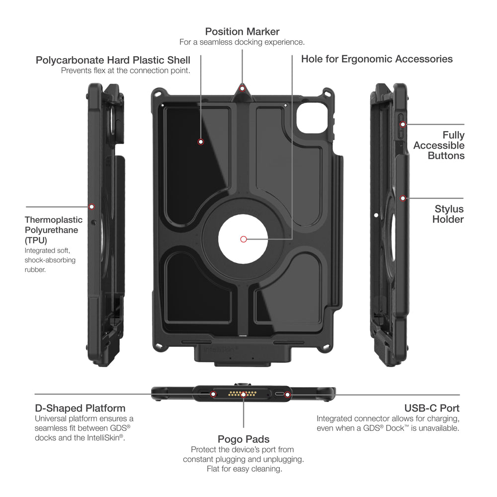 IntelliSkin® Next Gen for Apple iPad Air 5 & iPad Pro 11" 1st - 4th Gen (RAM-GDS-SKIN-AP32-NG)