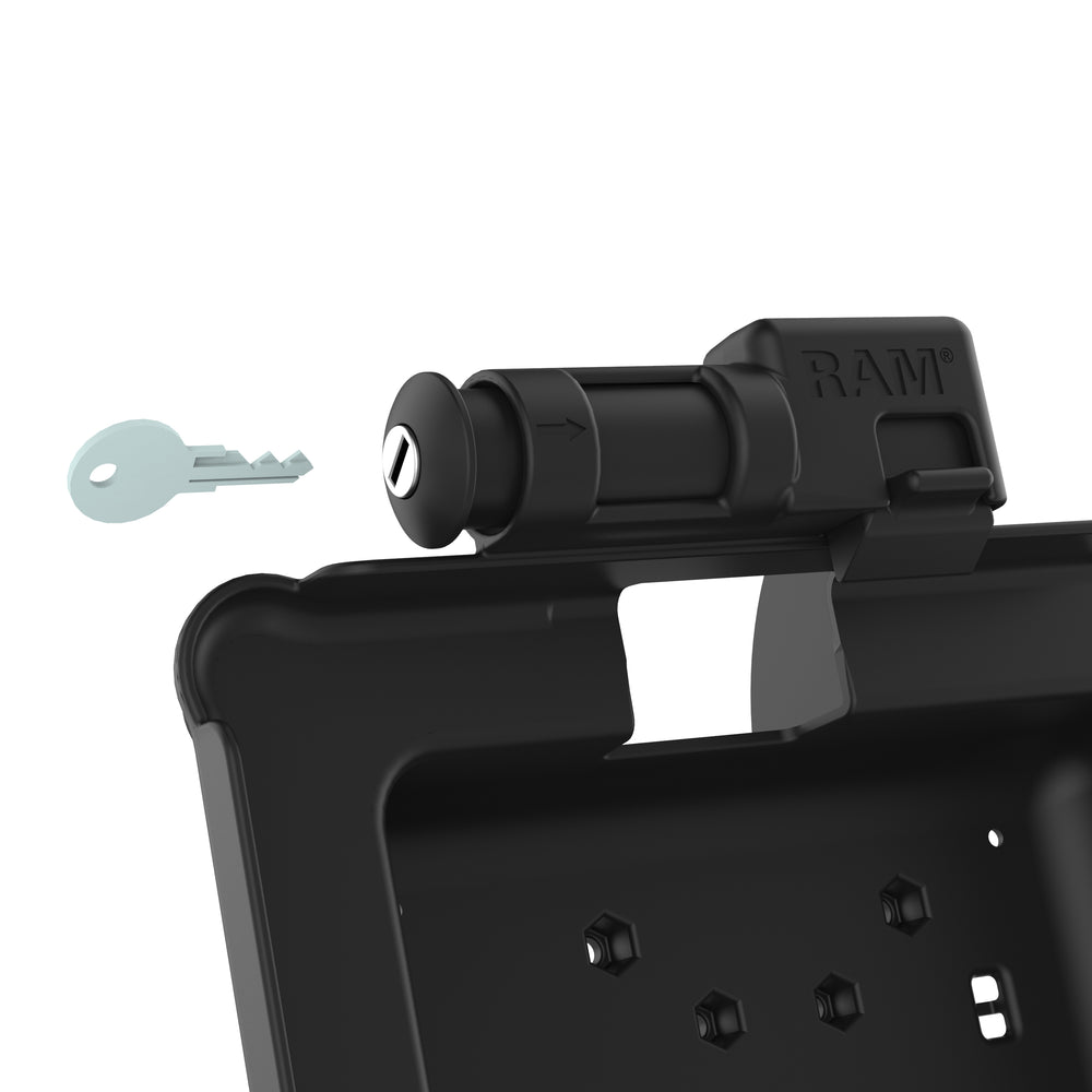 GDS® Key Locking Power + Data Dock for Zebra ET5x 10.1" Series (RAM-HOL-ZE11PDKLU)