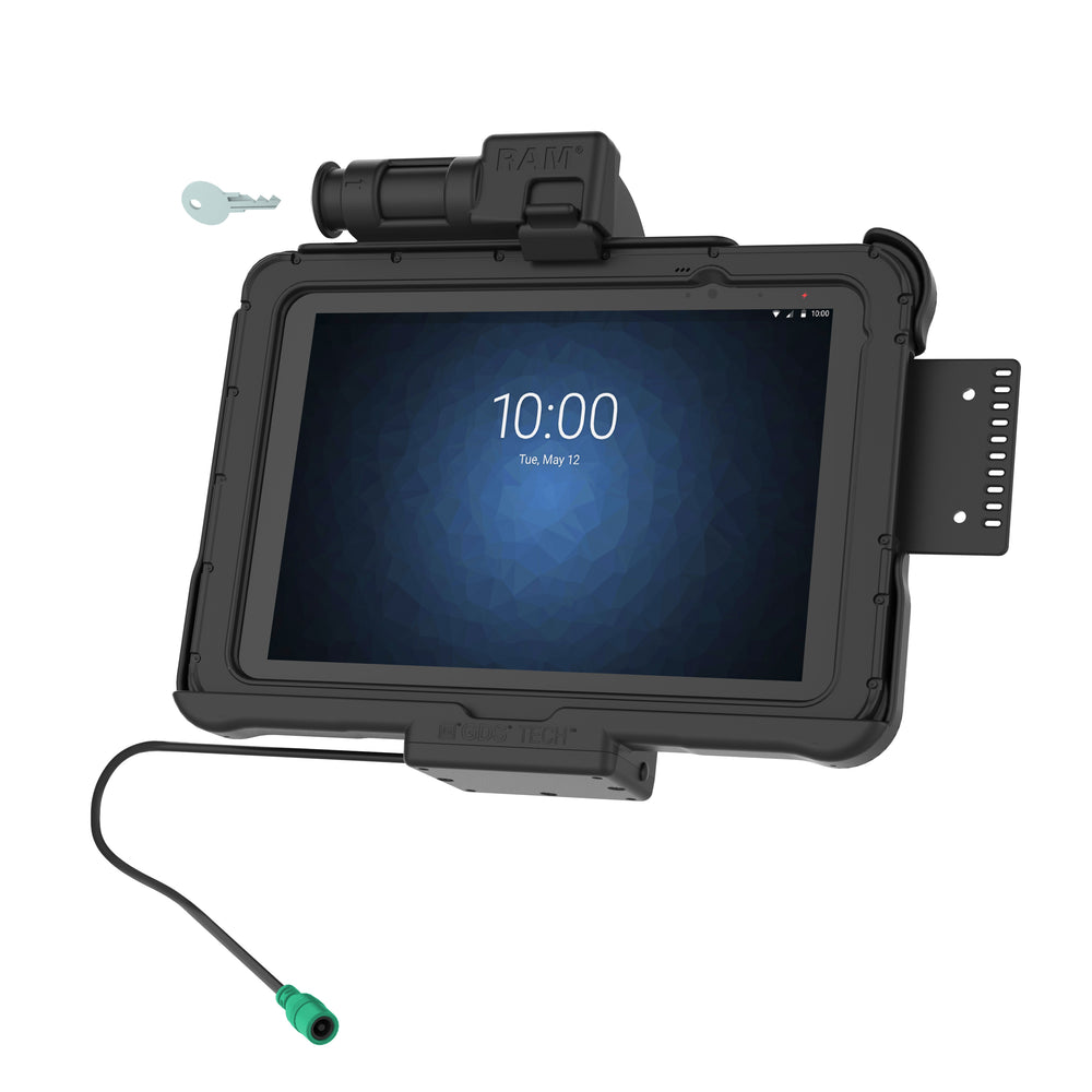 GDS® Key Locking Powered Dock for Zebra ET5x 10.1" Series (RAM-HOL-ZE11PKLU)