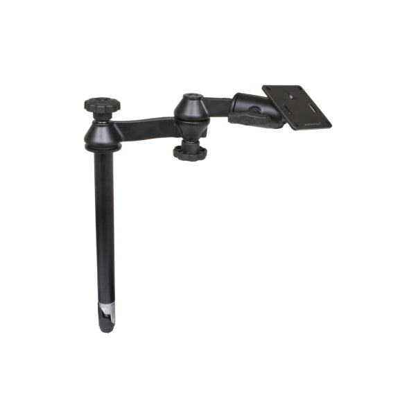 RAM® 12" Upper Pole with Double Swing Arms & 75x75mm VESA Plate (RAM-VP-SW1-12-2461)