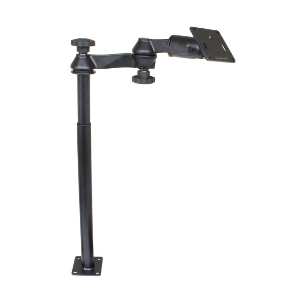 RAM® Tele-Pole™ with 12" & 18" Poles, Swing Arms & 75x75mm VESA Plate (RAM-VP-SW1-1218-2461)