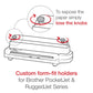 RAM® Form-Fit Printer Holder for Brother PocketJet Series (RAM-VPR-101)