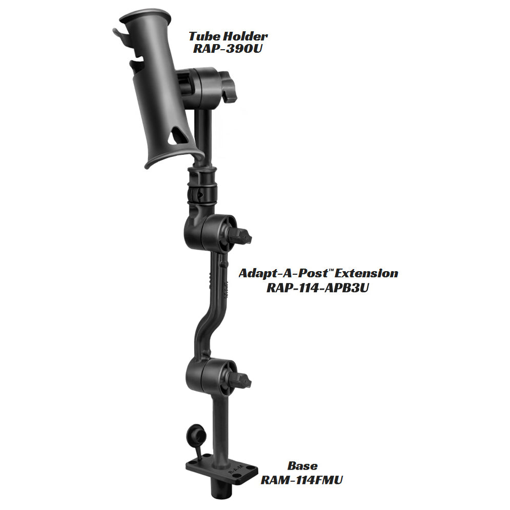 RAM® Adapt-A-Post™ with Adjustable 16" Extension Arm (RAP-114-APB3U)