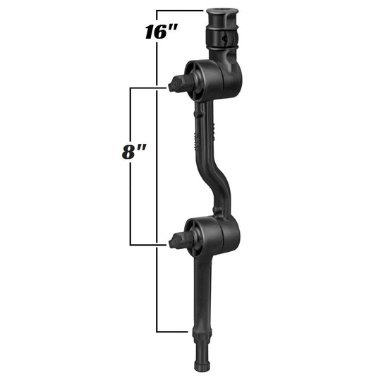RAM® Adapt-A-Post™ with Adjustable 16" Extension Arm (RAP-114-APB3U)