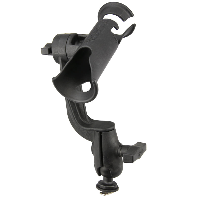 RAM® Tube Jr.™ Rod Holder with Revolution RAM® Track Ball™ Base  (RAP-390-RB-TRA1U)
