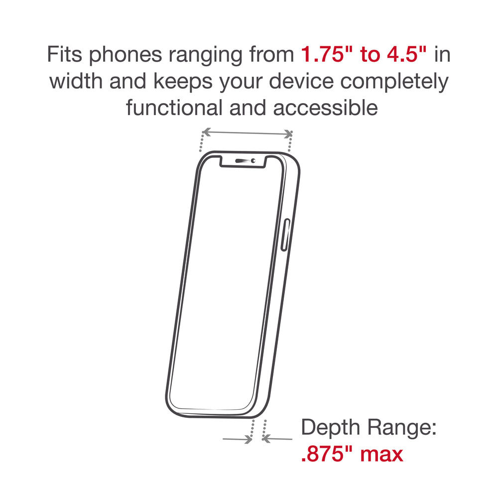 RAM® X-Grip® Large Phone Mount with RAM® Tough-Strap™ Handlebar Base (RAP-460-UN10U)