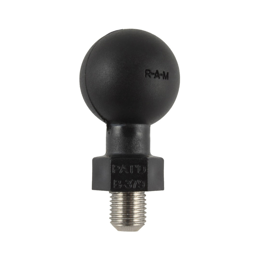 RAM® Tough-Ball™ with 3/8"-24 X .375" Threaded Stud - B Size (RAP-B-379U-372437)