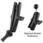 RAM® Quick Release Socket Arm Extension for Wheelchair Armrests (RAP-B-419-201-201U-C)