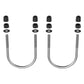 RAM® U-Bolt Hardware for RAM® Tough-Track™ 2" - 2.25" Rails (RAP-HAR-TRACK-BH-225U)